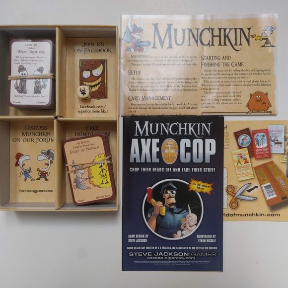 Munchkin Board Game 1st Edition Complete 10+ - Picture 3 of 6